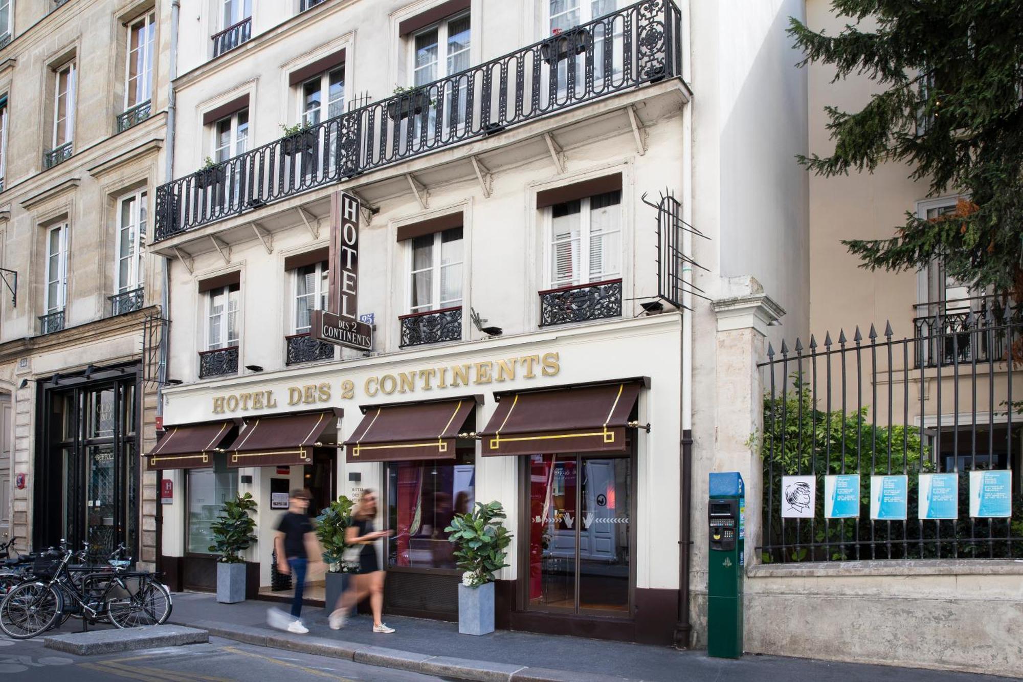 Hotel Des Deux Continents Paris Bagian luar foto